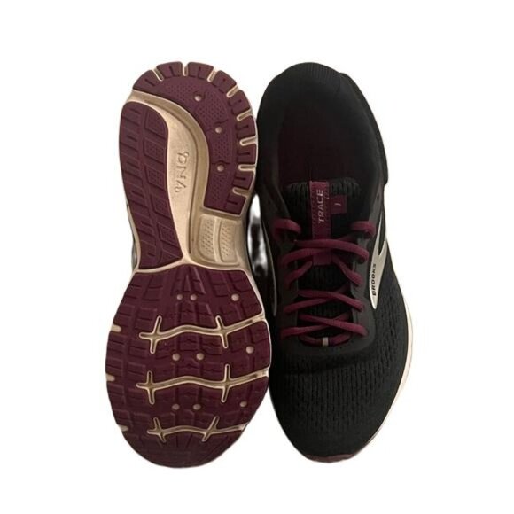 Brooks Trace 1 Women's Black and Purple Running Shoes, Size 8.5 - Picture 5 of 6